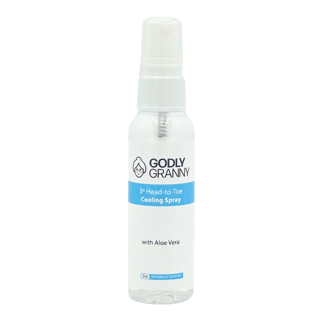 3° Cooling Spray with Aloe Vera - Naturally Scented