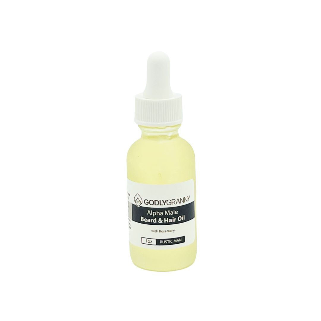 Alpha Male Beard & Hair Oil with Rosemary