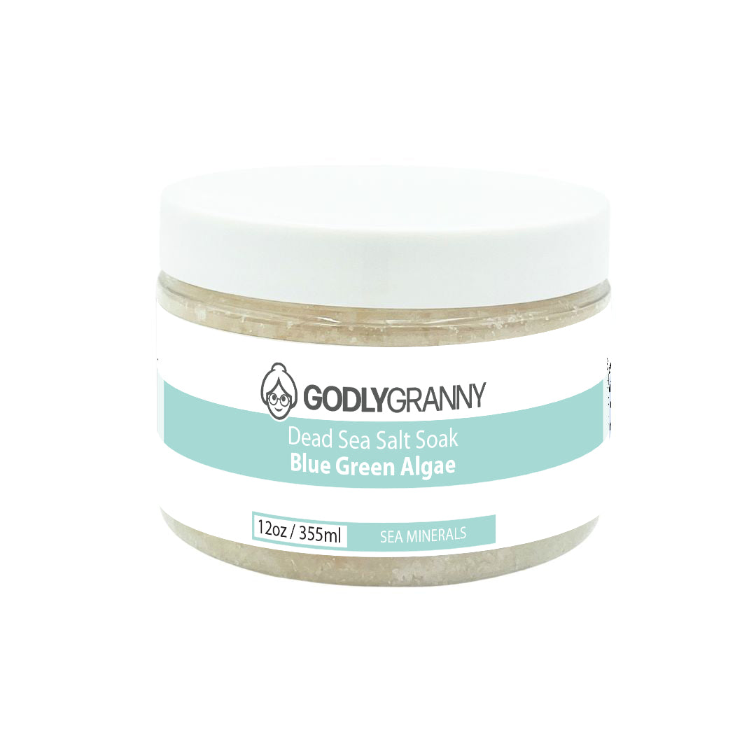 Dead Sea Salt Soak Blue Green Algae