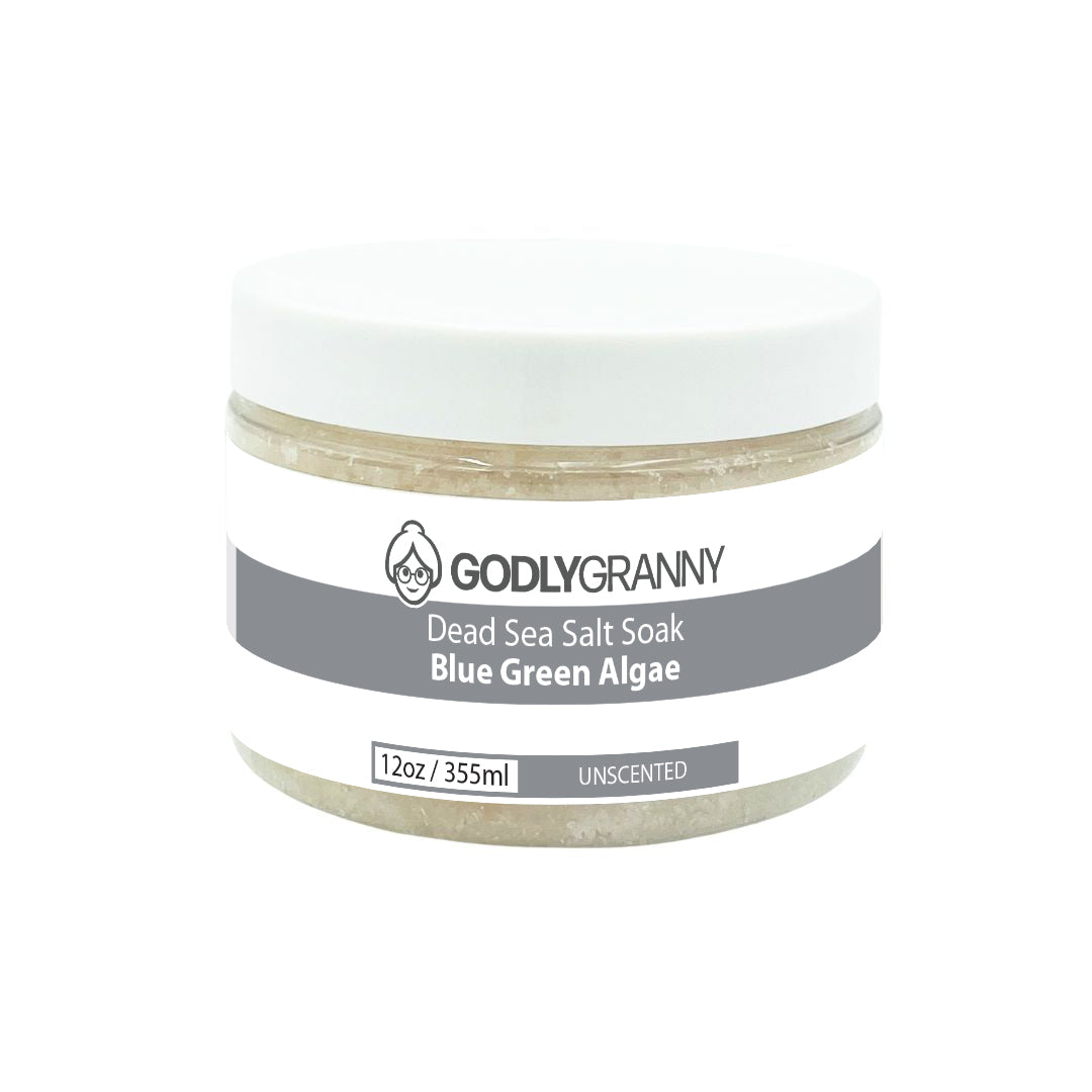 Dead Sea Salt Soak Blue Green Algae