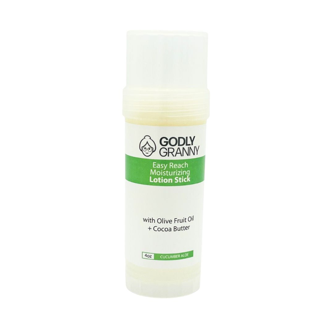 Easy Reach Moisturizing Lotion Stick with Olive Fruit Oil + Cocoa Butter