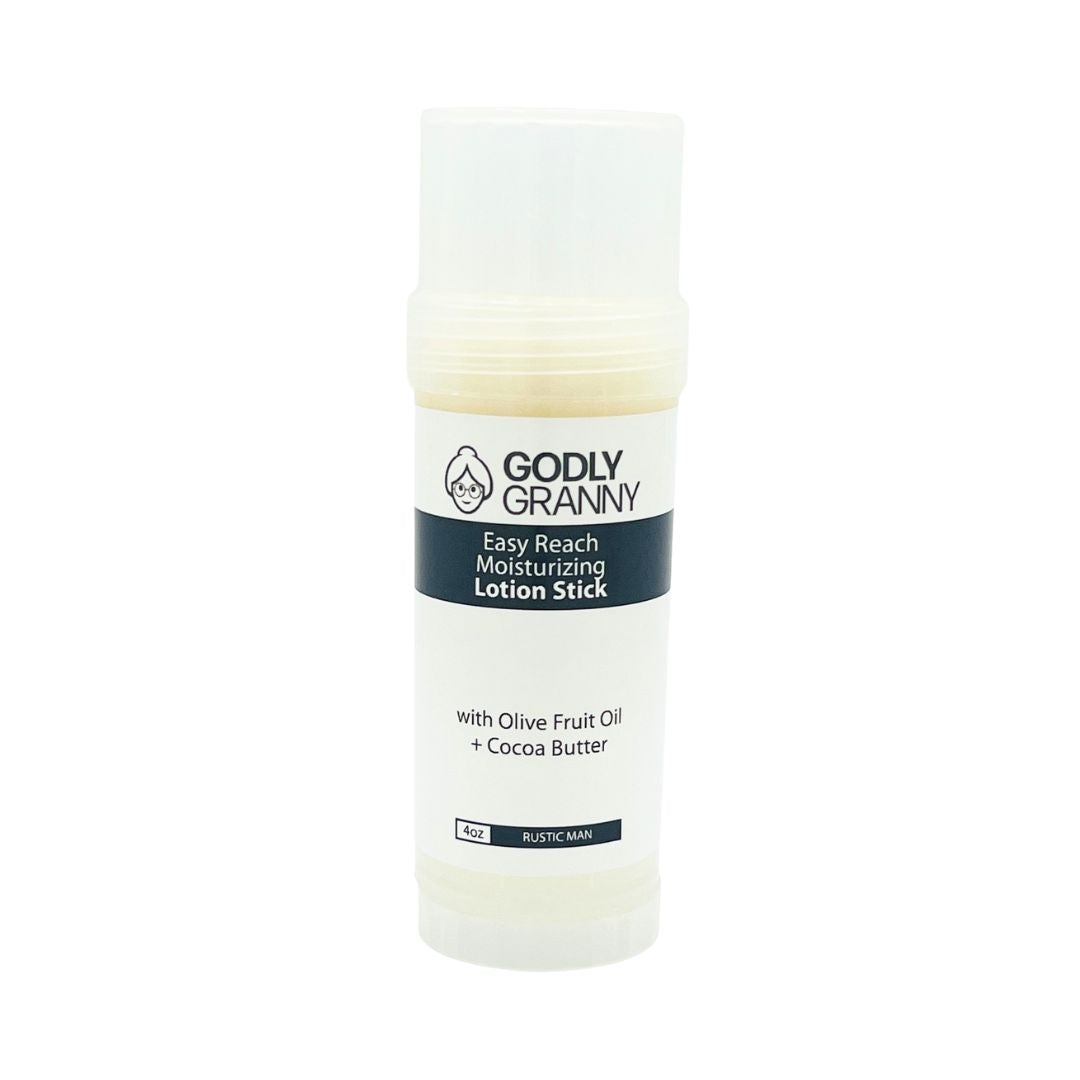 Easy Reach Moisturizing Lotion Stick with Olive Fruit Oil + Cocoa Butter