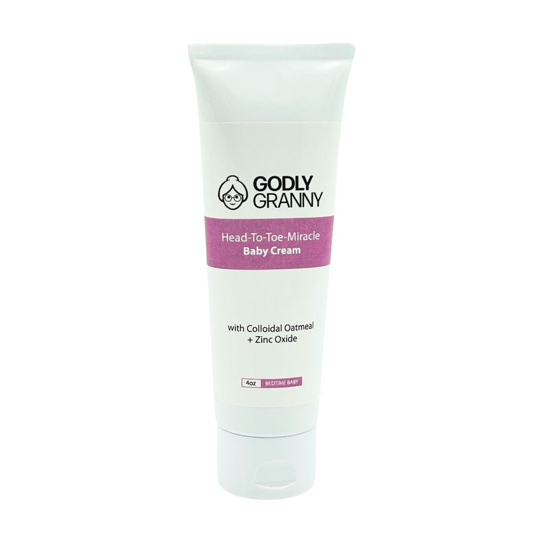 Head-To-Toe-Miracle Baby Cream with Colloidal Oatmeal + Zinc Oxide