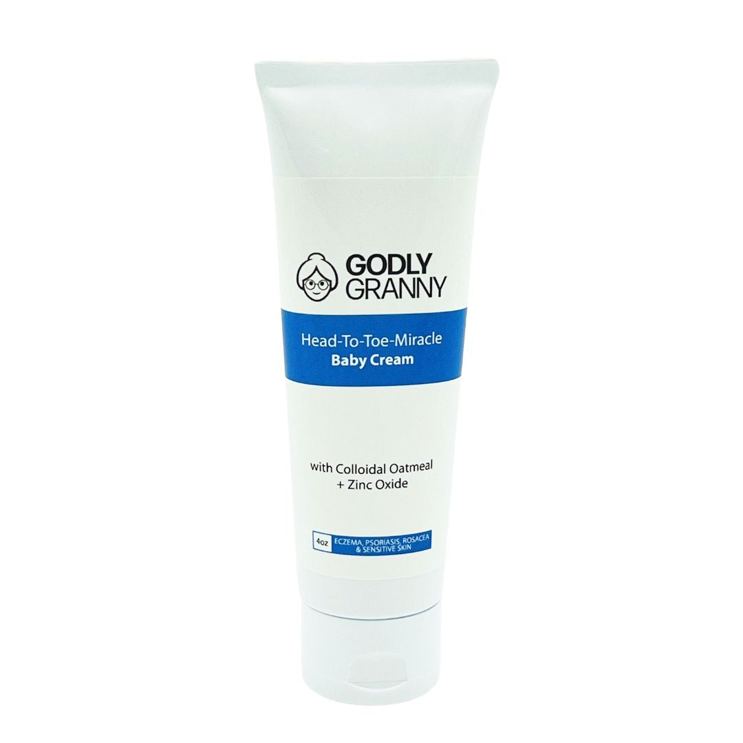 Head-To-Toe-Miracle Baby Cream with Colloidal Oatmeal + Zinc Oxide