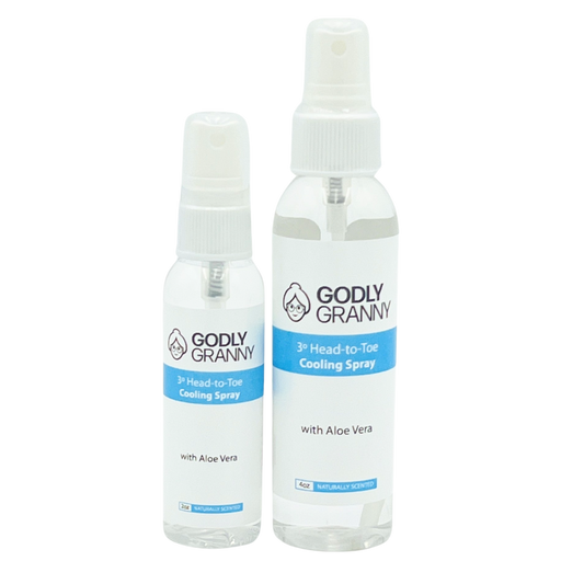 3° Cooling Spray with Aloe Vera - Naturally Scented