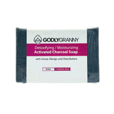 Detoxifying/Moisturizing Activated Charcoal Bar Soap with Cocoa, Mango, and Shea Butters