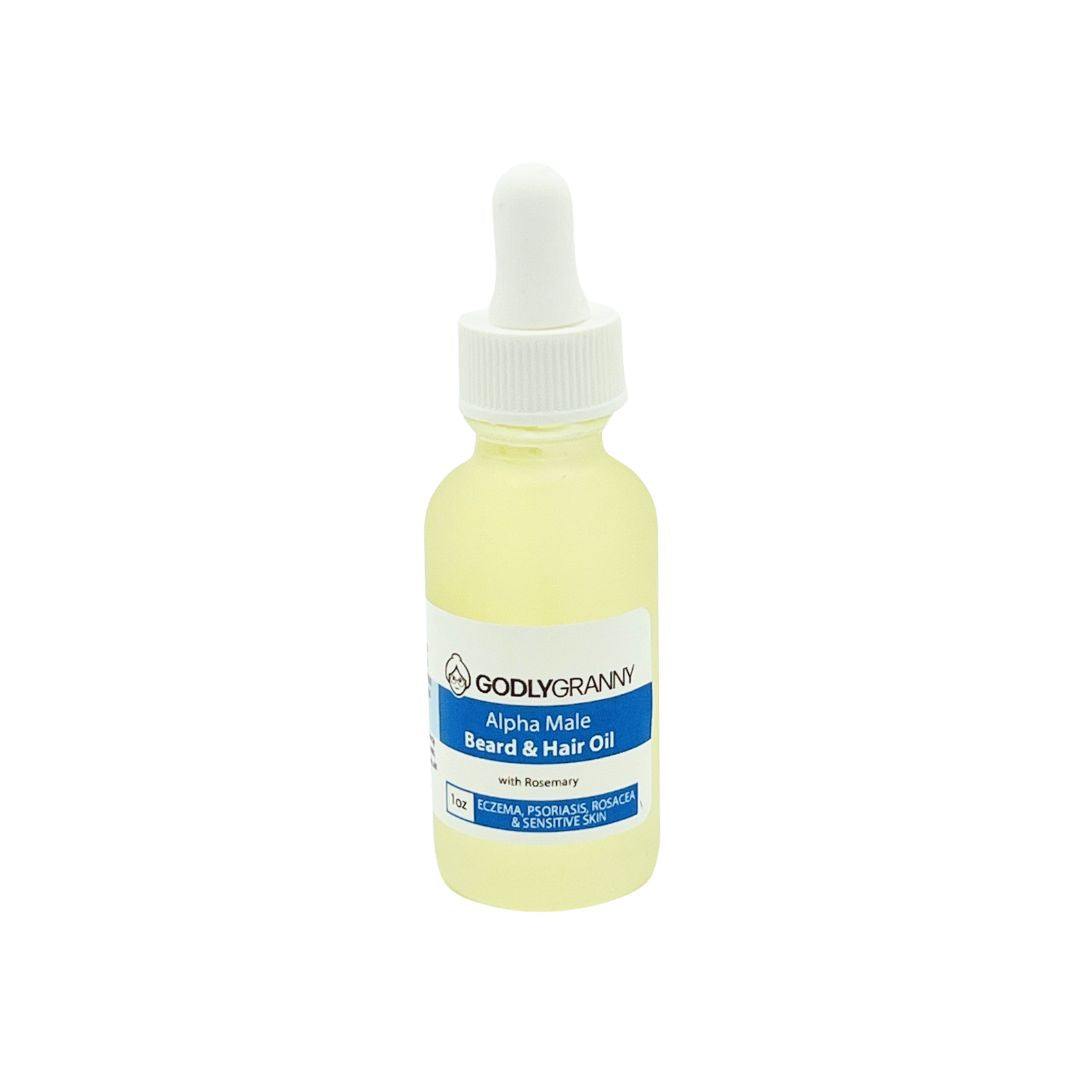 Alpha Male Beard & Hair Oil with Rosemary