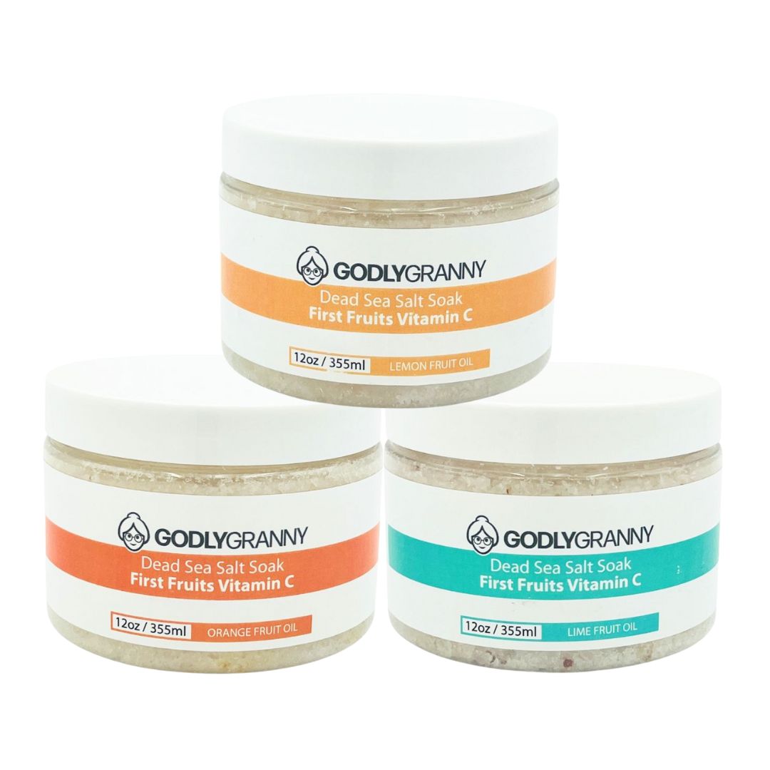 Dead Sea Salt Soak First Fruits Vitamin C