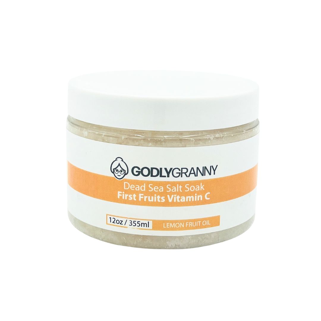 Dead Sea Salt Soak First Fruits Vitamin C