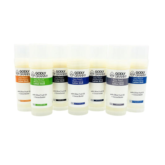 Easy Reach Moisturizing Lotion Stick with Olive Fruit Oil + Cocoa Butter