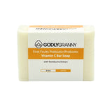 First Fruits Prebiotic/Probiotic Vitamin C Bar Soap with Kombucha Extract
