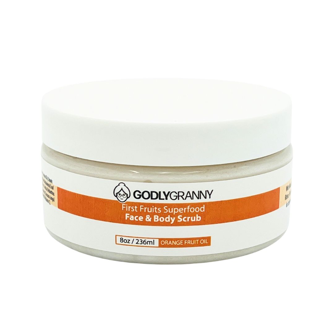 First Fruits Superfood Face & Body Scrub