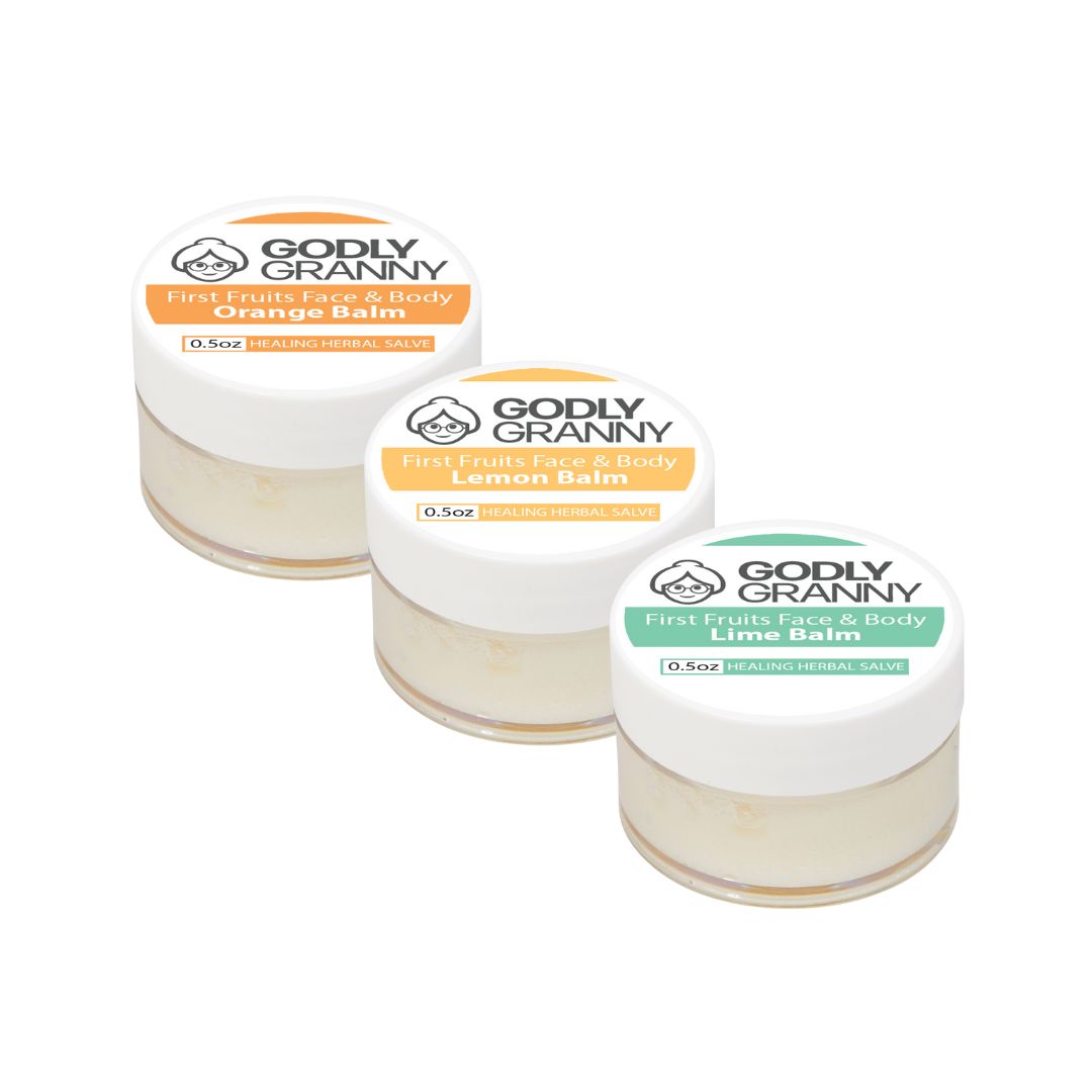 First Fruits Face & Body Lime Balm Brightening Herbal Salve