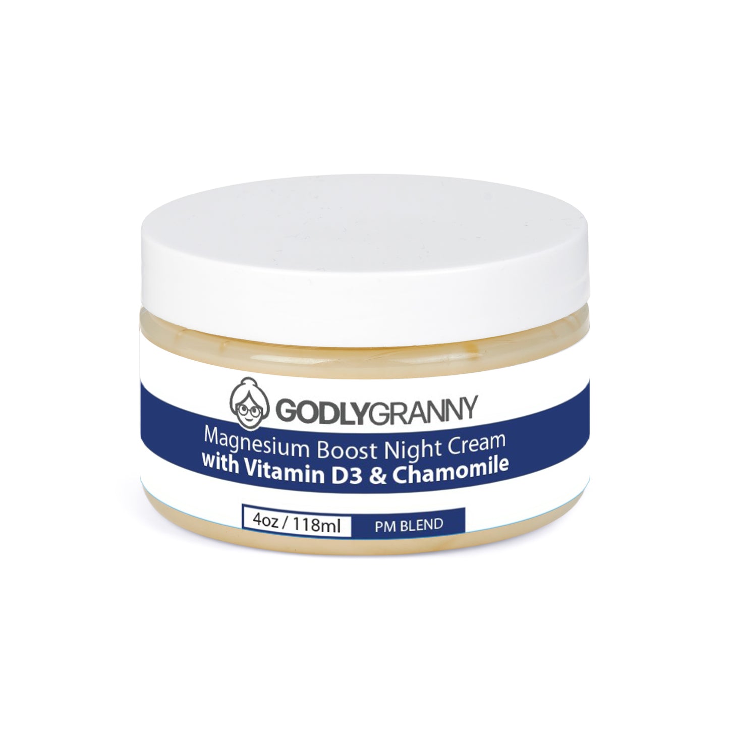 Magnesium Boost Night Cream with Vitamin D3 and Chamomile