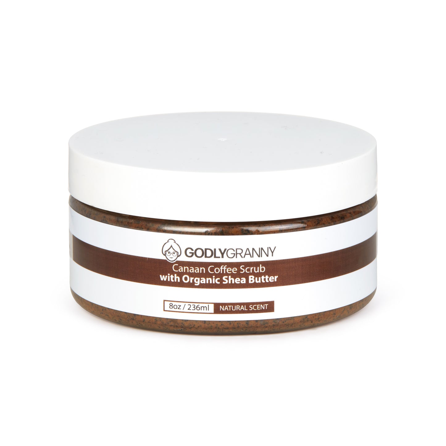 Canaan Coffee Face & Body Scrub with Organic Shea Butter