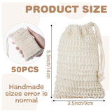 Sisal Soap Saver Bag with Drawstring