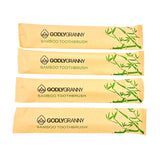 4-pack Bamboo Toothbrushes