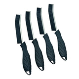 4-pack Eco-Friendly Slim Crevice Cleaning Brush Set