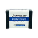 Detoxifying/Moisturizing Activated Charcoal Bar Soap with Cocoa, Mango, and Shea Butters