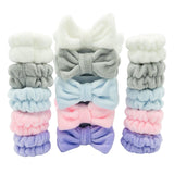 Headband with Bow and Wristbands Combo Set in Logo Bag