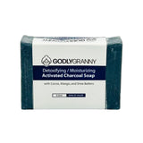 Detoxifying/Moisturizing Activated Charcoal Bar Soap with Cocoa, Mango, and Shea Butters
