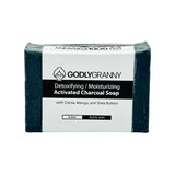 Detoxifying/Moisturizing Activated Charcoal Bar Soap with Cocoa, Mango, and Shea Butters
