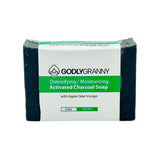 Detoxifying/Moisturizing Activated Charcoal Bar Soap with Cocoa, Mango, and Shea Butters