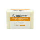 First Fruits Prebiotic/Probiotic Vitamin C Bar Soap with Kombucha Extract