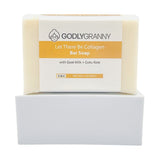 Let There Be Collagen Bar Soap with Goat Milk + Gotu Kola (Naturally Scented)