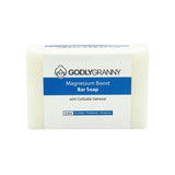 Magnesium Boost Bar Soap with Colloidal Oatmeal (Eczema, Psoriasis, Rosacea)